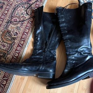 Italian soft leather boots